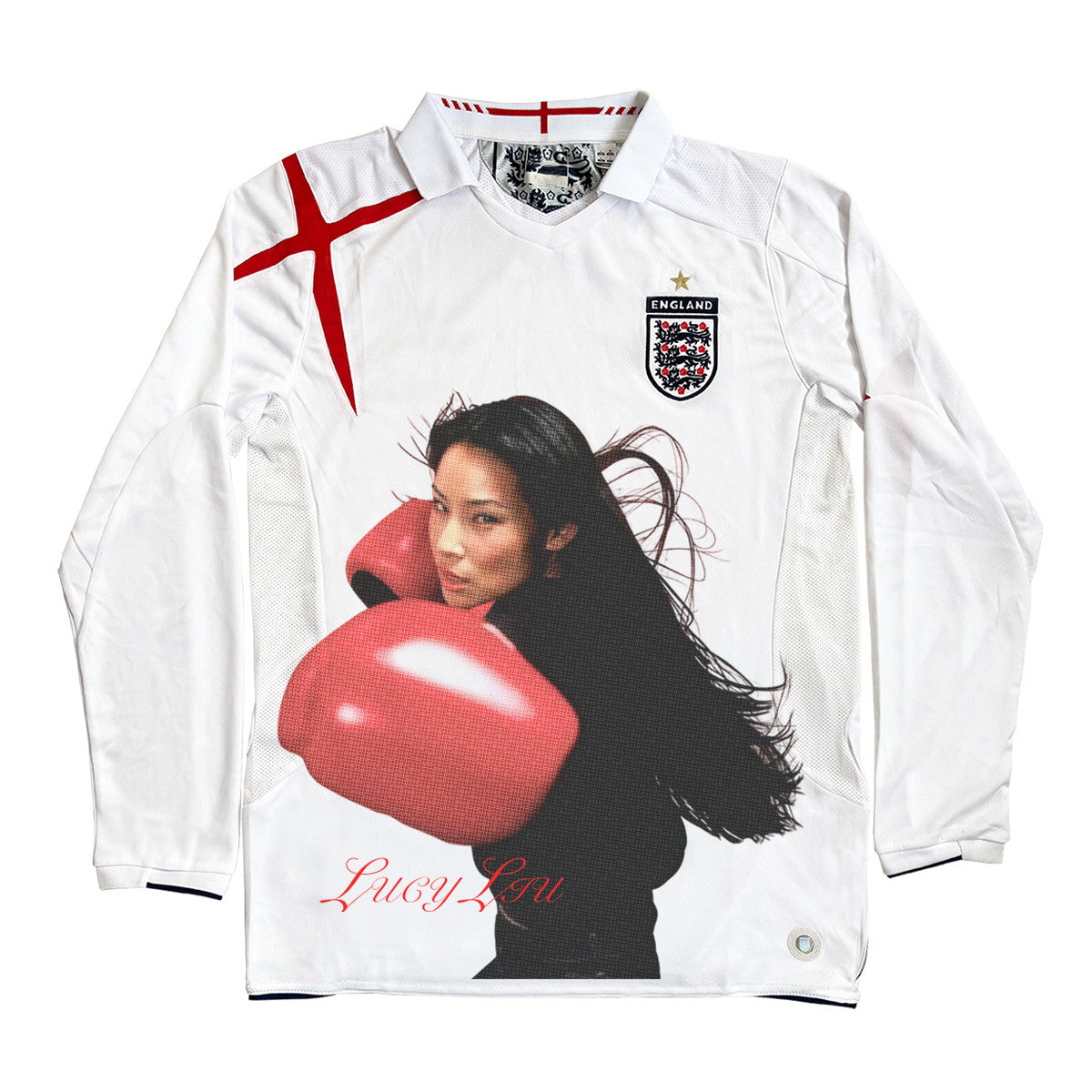 Lucy Liu Boxing Gloves Remake Jersey