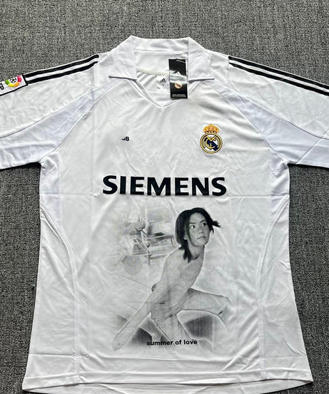 Faye Wong Real Madrid Vintage Remake Jersey - product view 4