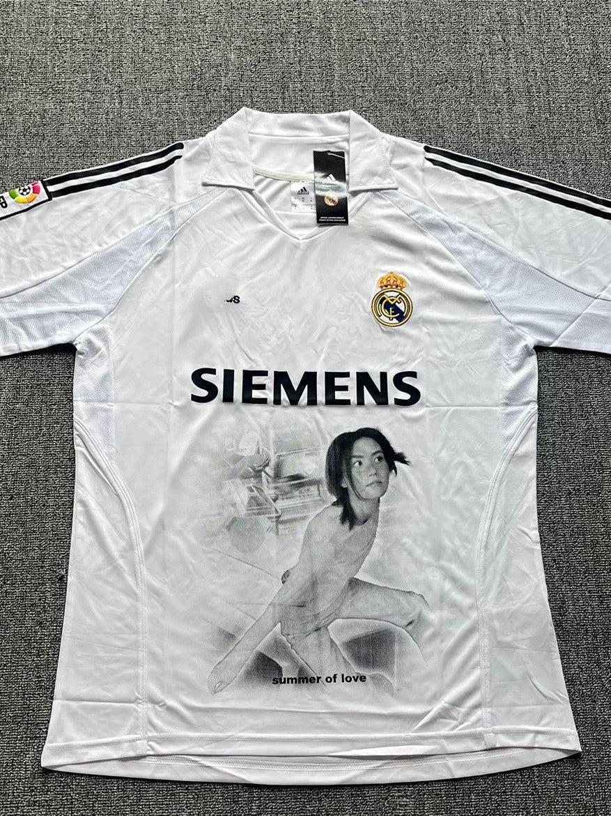 Faye Wong Real Madrid Vintage Remake Jersey