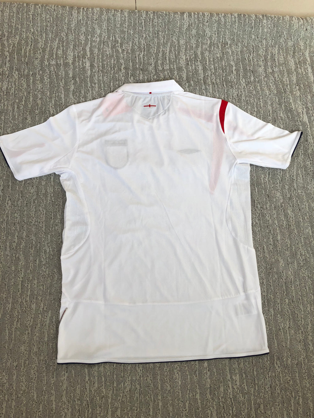 Asuka Langley England White Graphic Jersey