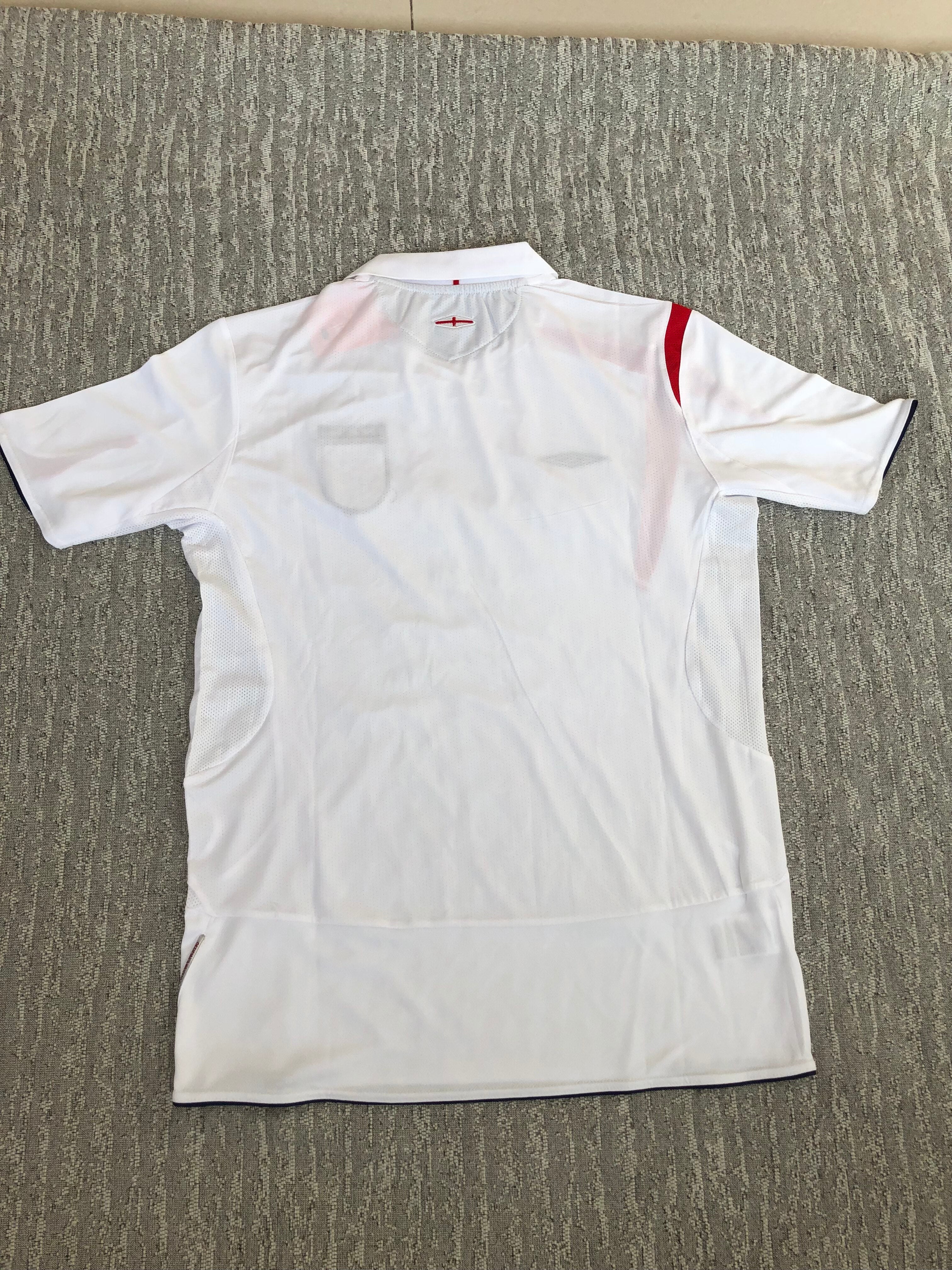 Asuka Langley England White Graphic Jersey