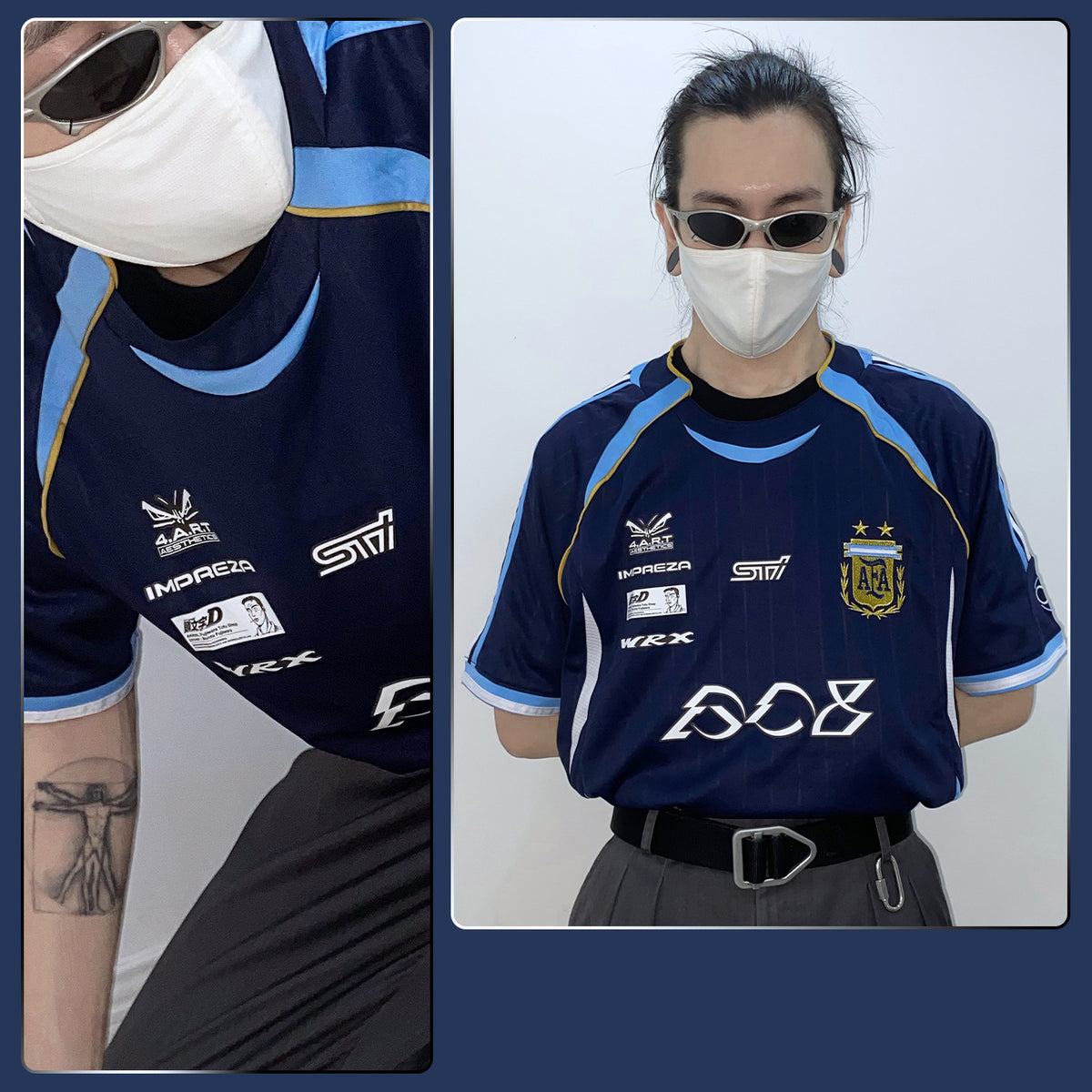 Argentina x Subaru Impreza WRC GC8 Jersey - product view 2