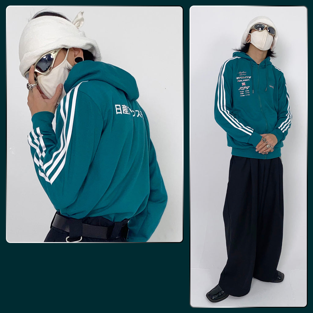 Initial D Nissan Skyline GT-R R34 Zip Hoodie - product view 4
