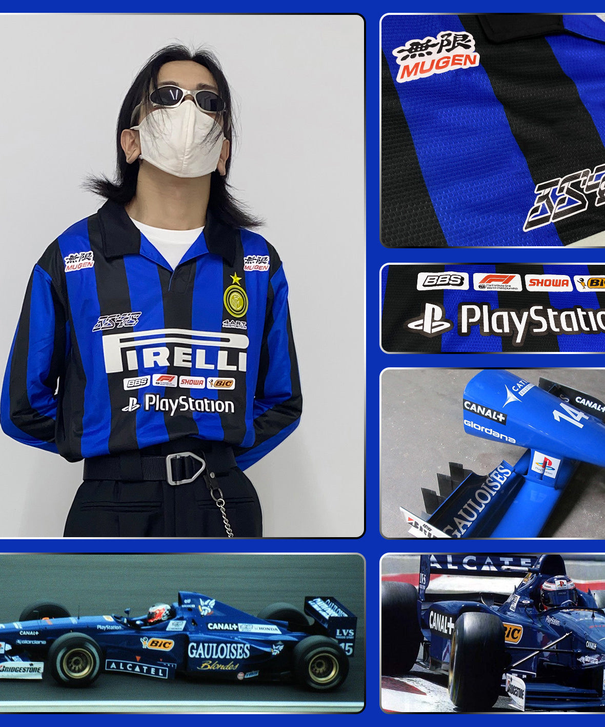 Inter Milan x Honda Mugen JS45 F1 Jersey - product view 6