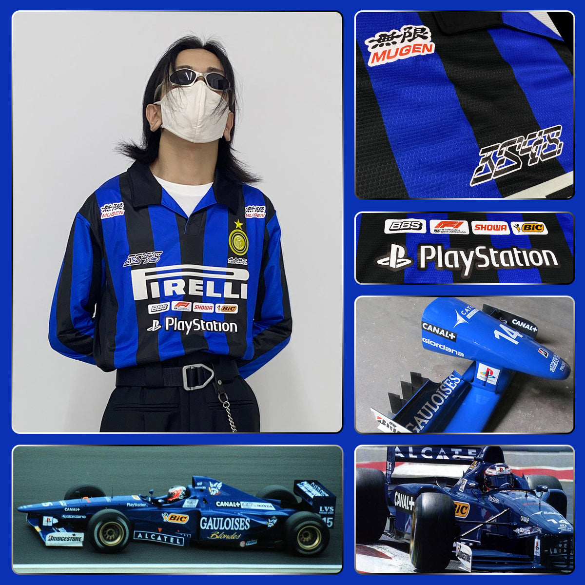 Inter Milan x Honda Mugen JS45 F1 Jersey - product view 6