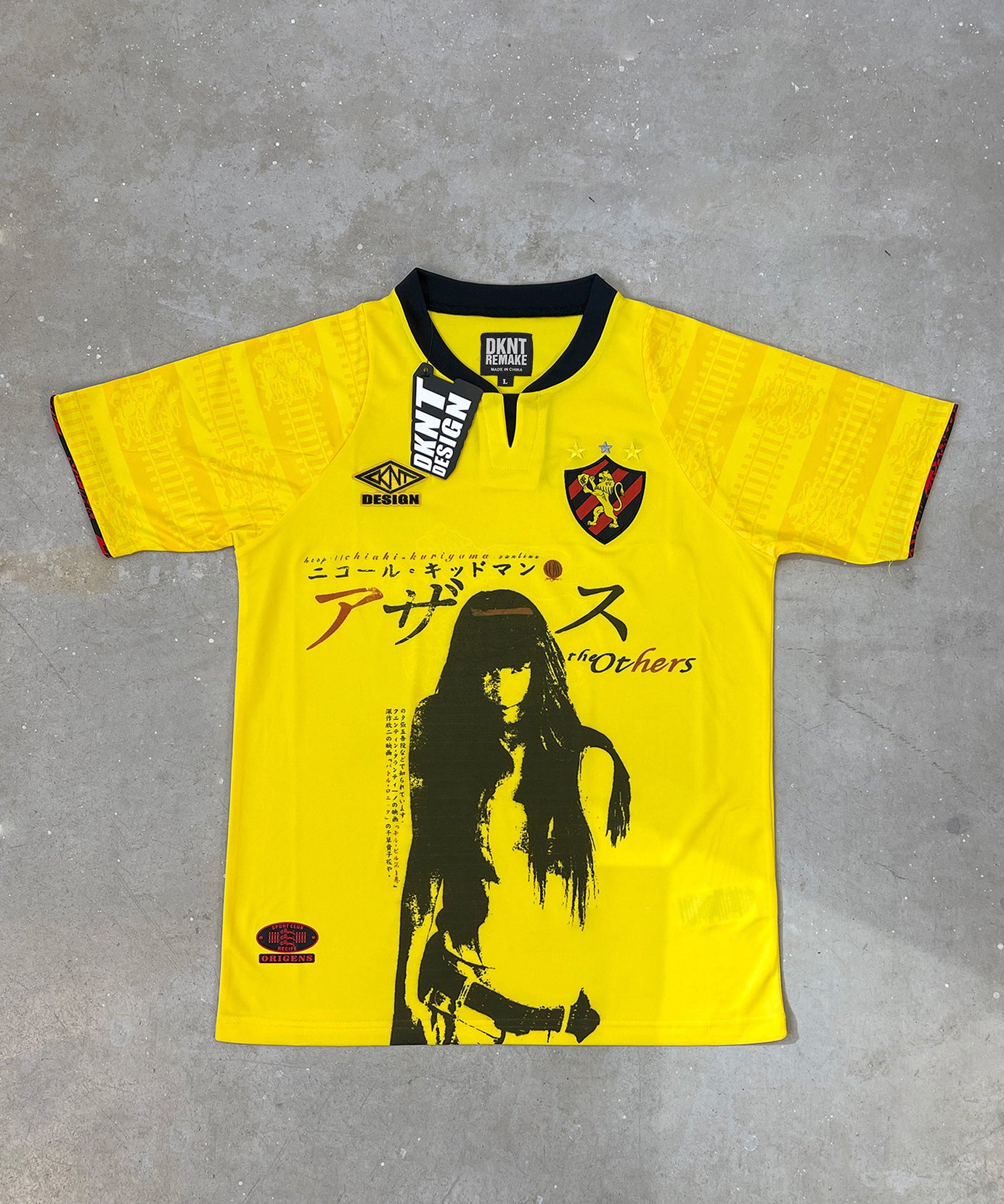 Chiaki Kuriyama Yellow Graphic Jersey