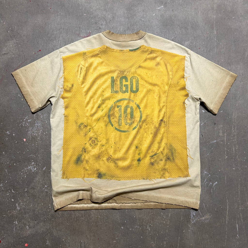 Brazil X Remade FC Distressed Jersey Tee