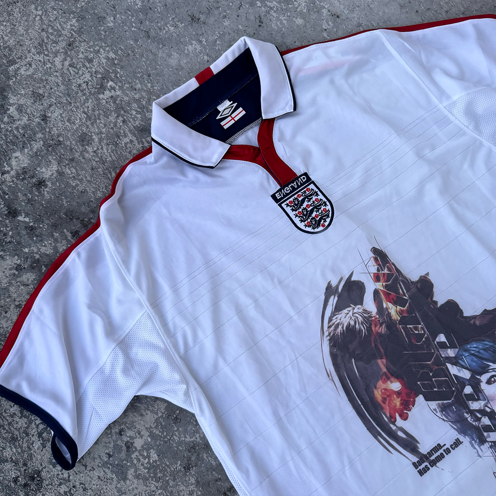 Kula Diamond England Weiß Grafiktrikot