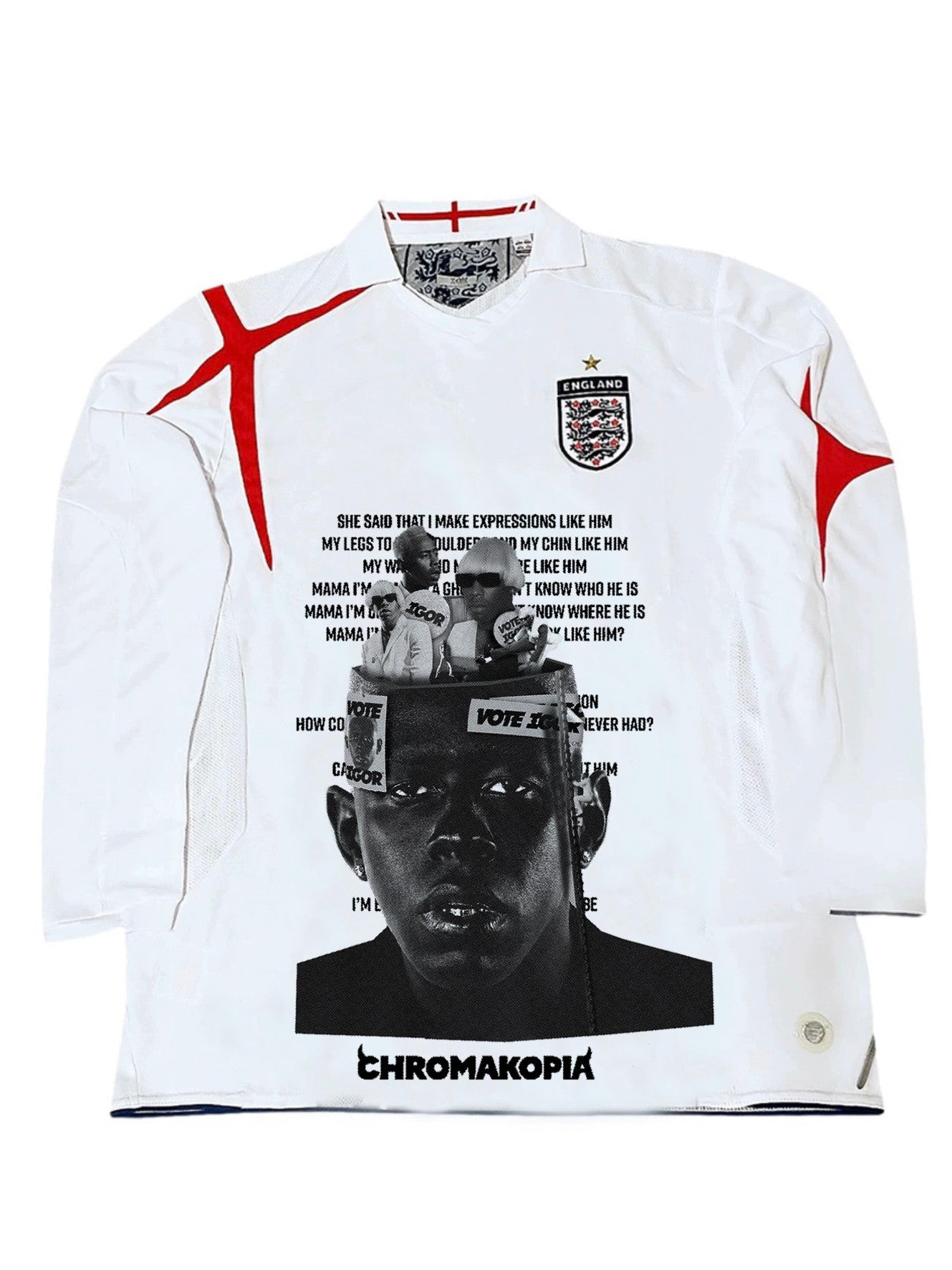 Tyler The Creator Vintage England Remake Jersey