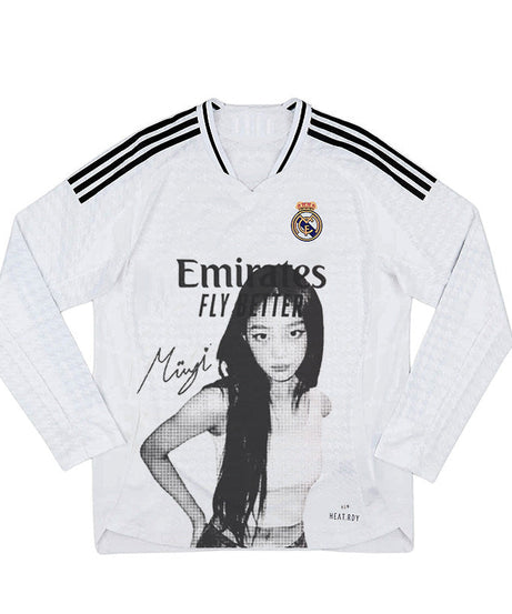 NewJeans Minji Real Madrid Remake Jersey - product view 6
