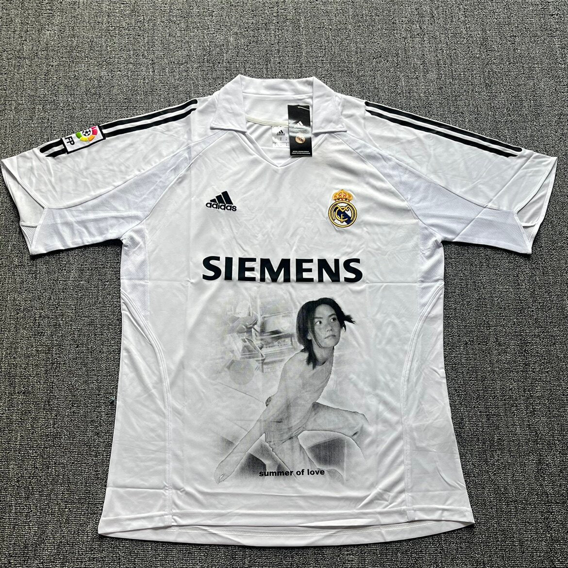 Faye Wong Real Madrid Vintage Remake Jersey