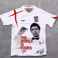 Scarface England Weiß Grafiktrikot