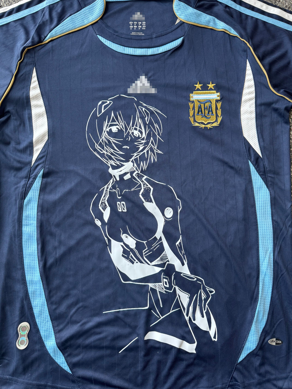 EVA Rei Argentina Retro Blue Jersey - product view 4