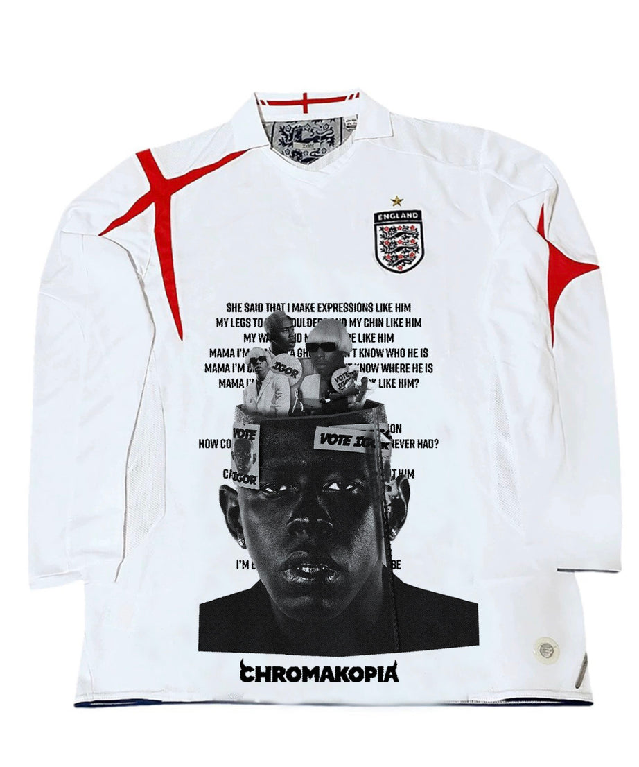 Tyler The Creator Vintage England Remake Jersey - product view 2