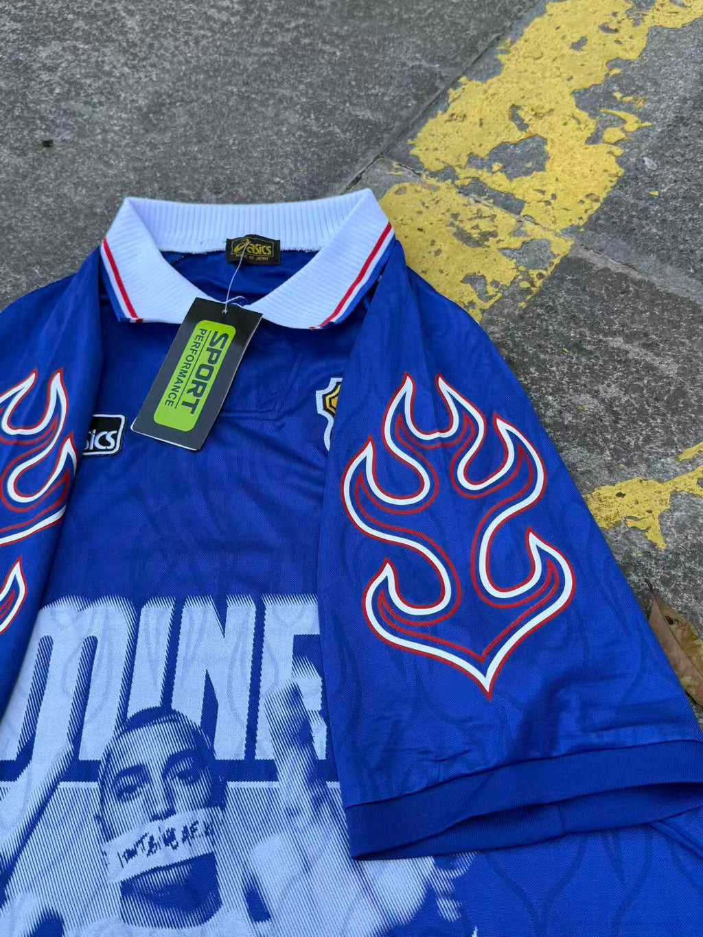 Eminem Blue Vintage Football Jersey