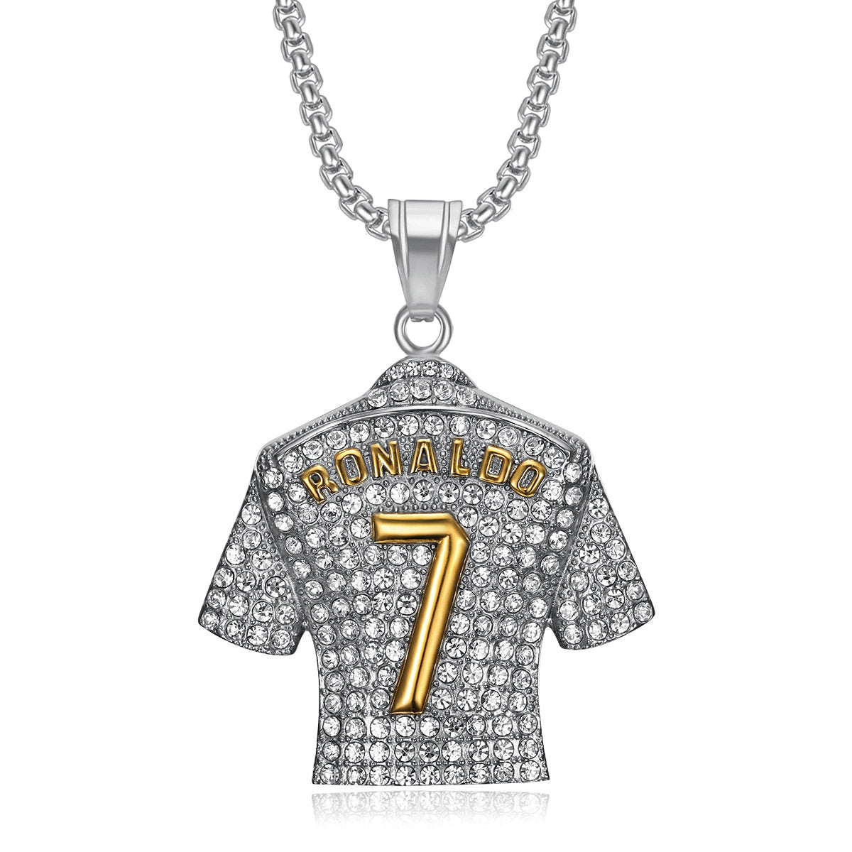 Collar de Cristiano Ronaldo n.º 7