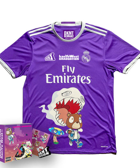 Kanye West Graduation Purple Graphic Jersey
