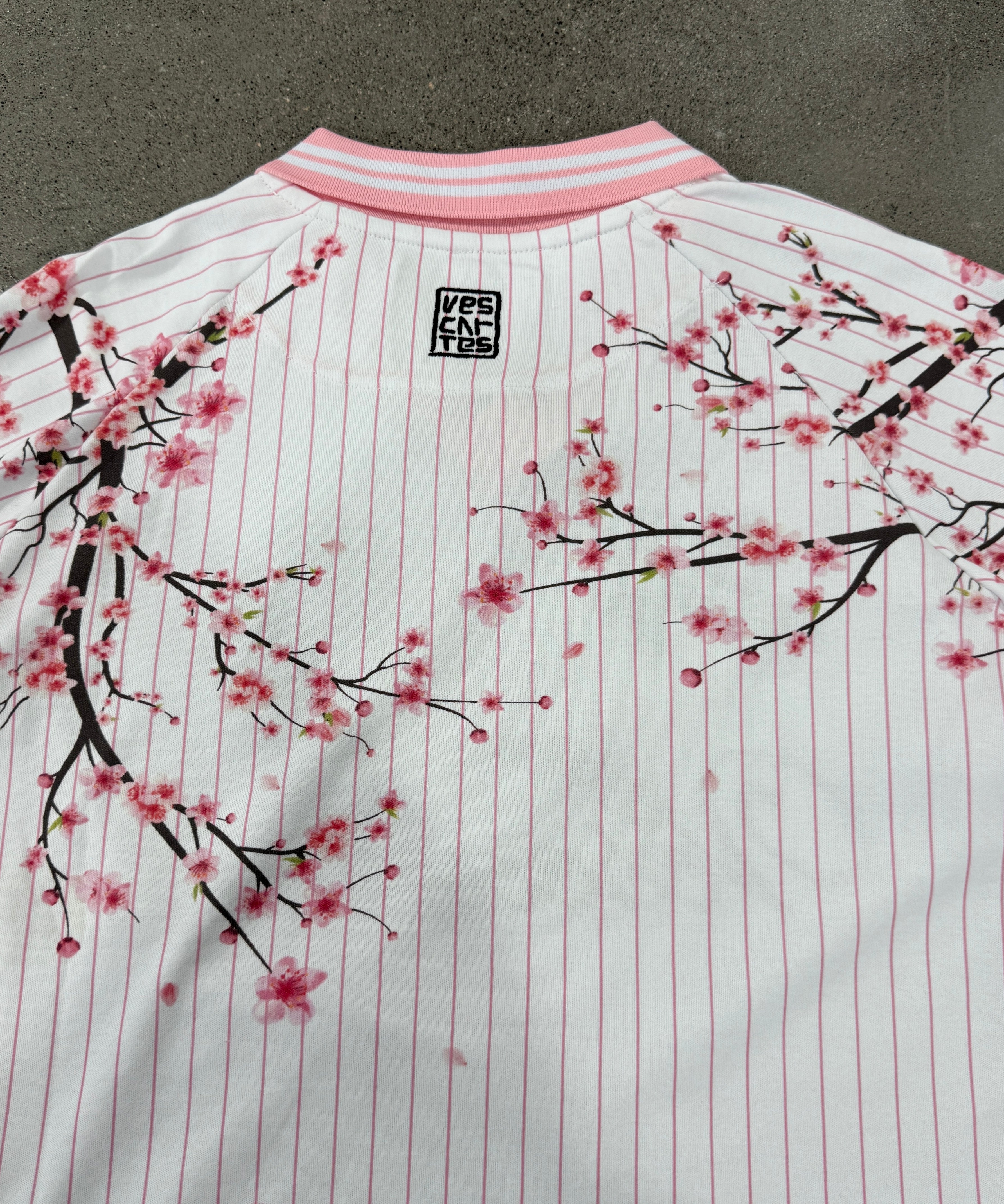Japanese cherry blossom jersey