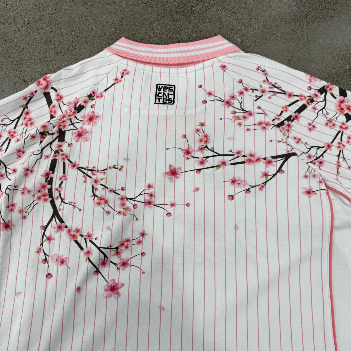 Japanese cherry blossom jersey