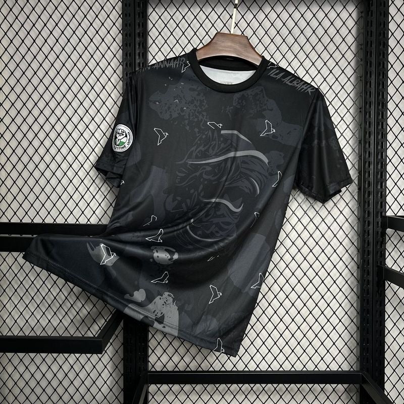 Free Palestine Black Jersey
