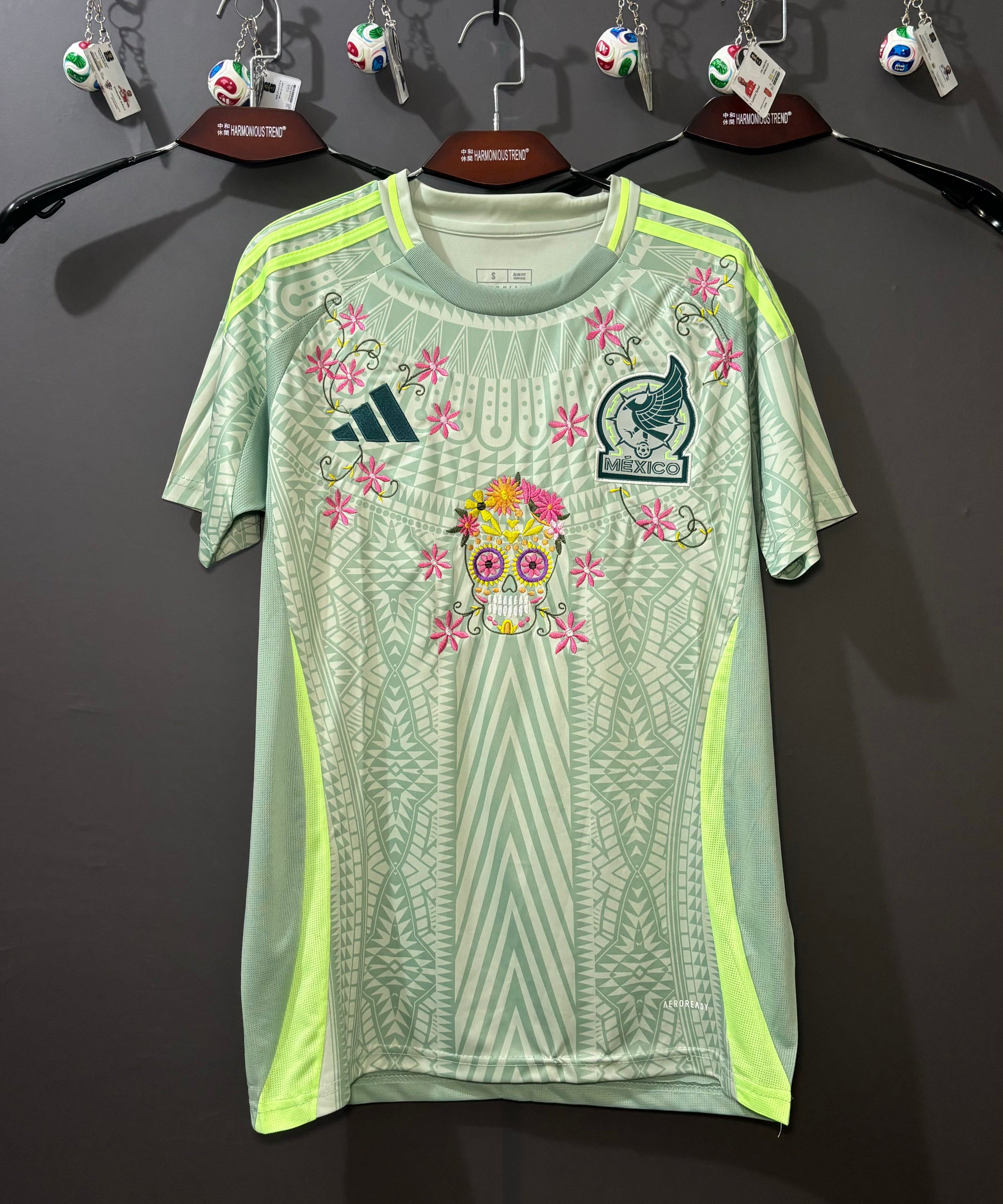 Mexico Mint Calavera Embroidered Jersey - product image 1 - b26570ac