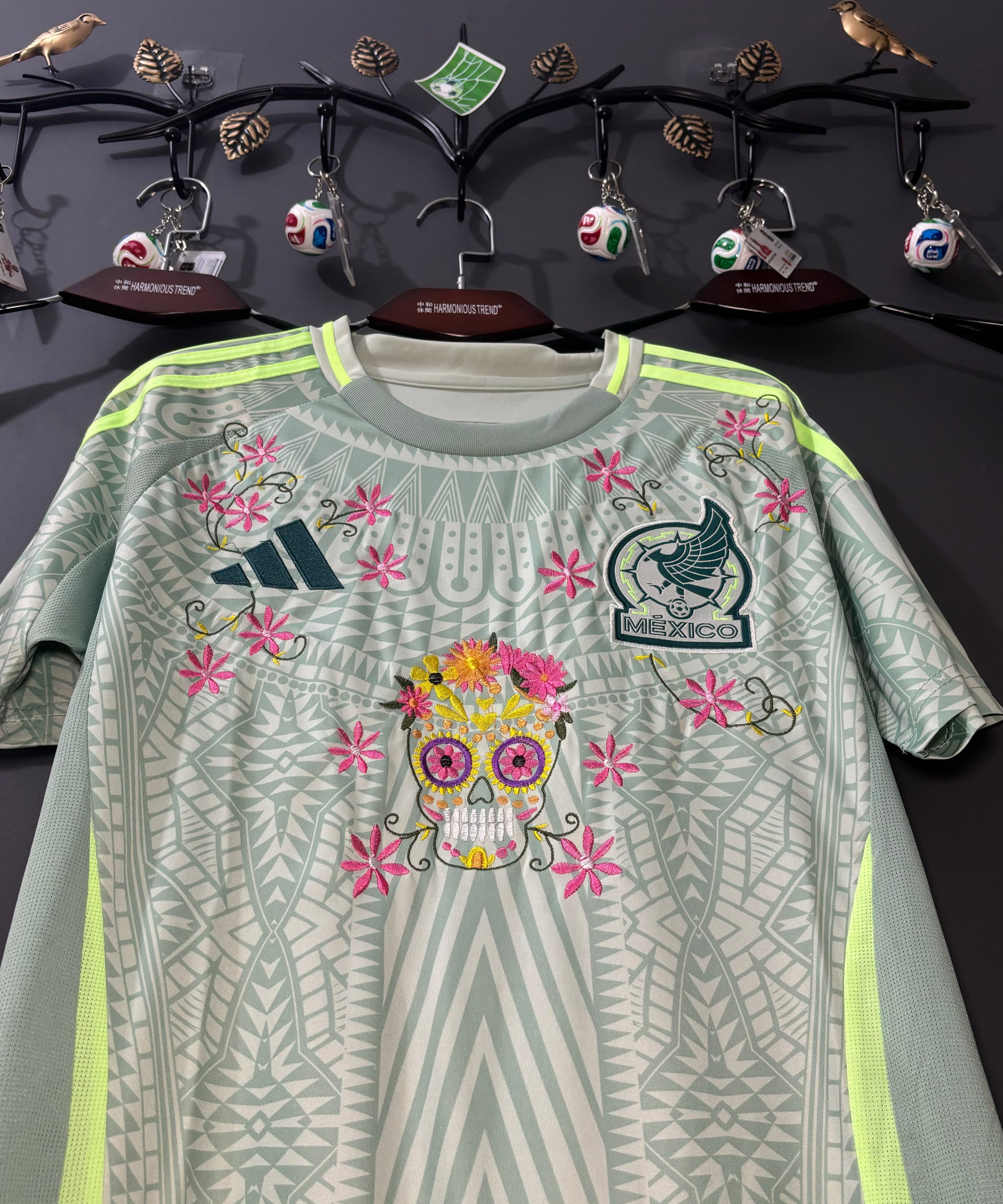 Mexico Mint Calavera Embroidered Jersey - product image 3 - b6f29206