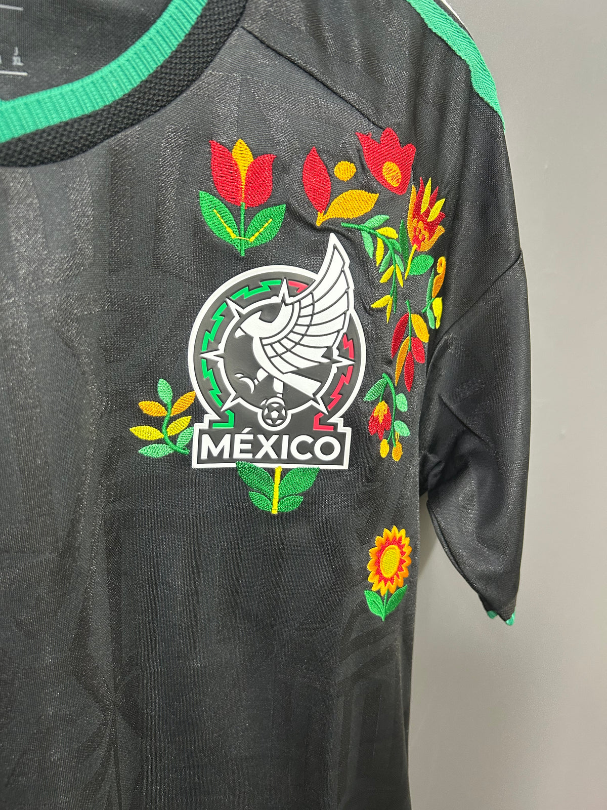 Mexico Midnight Floral Embroidered Jersey - product image 4 - bed09282