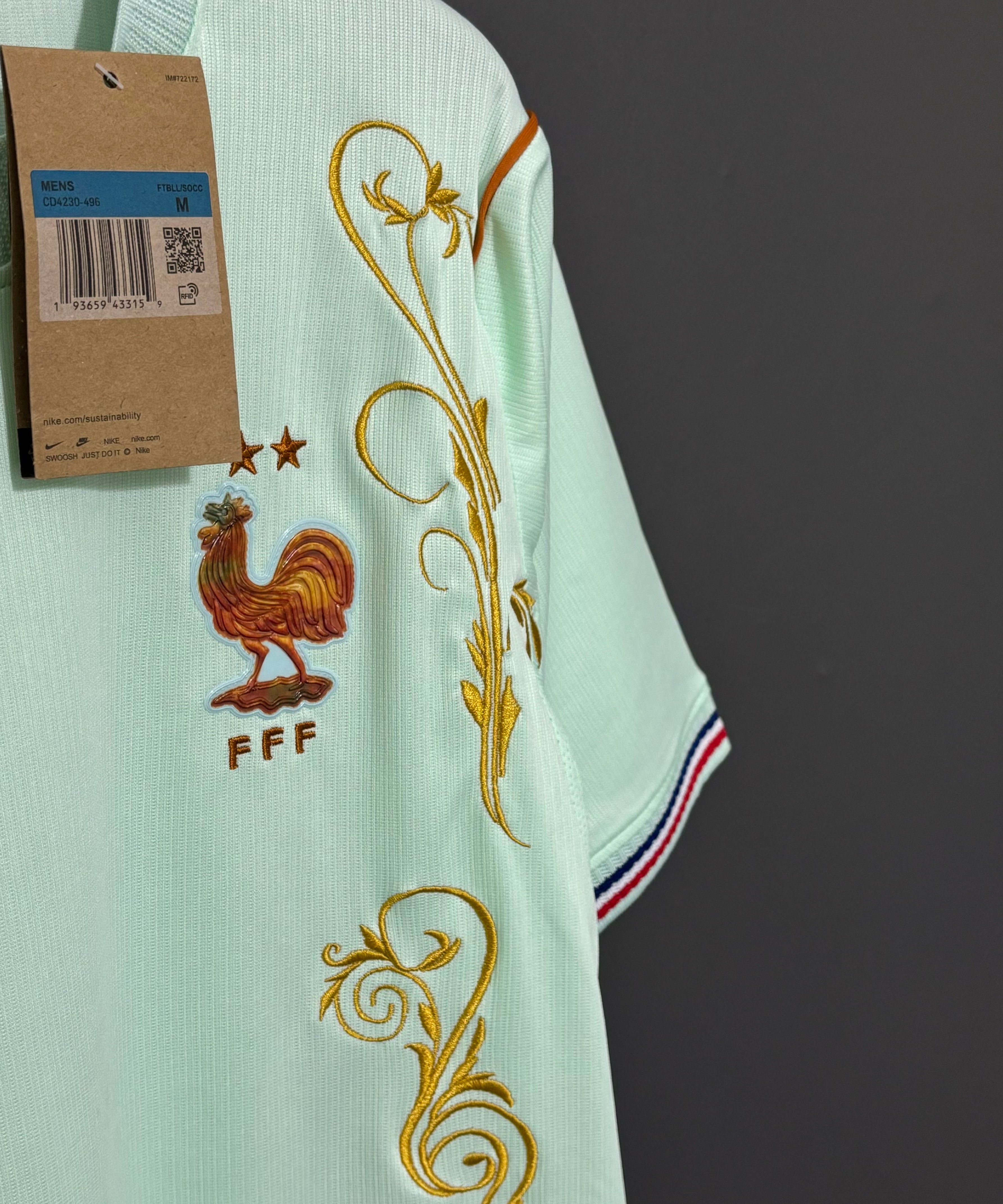 France Mint Baroque Embroidered Jersey - product image 3 - c063f4e2