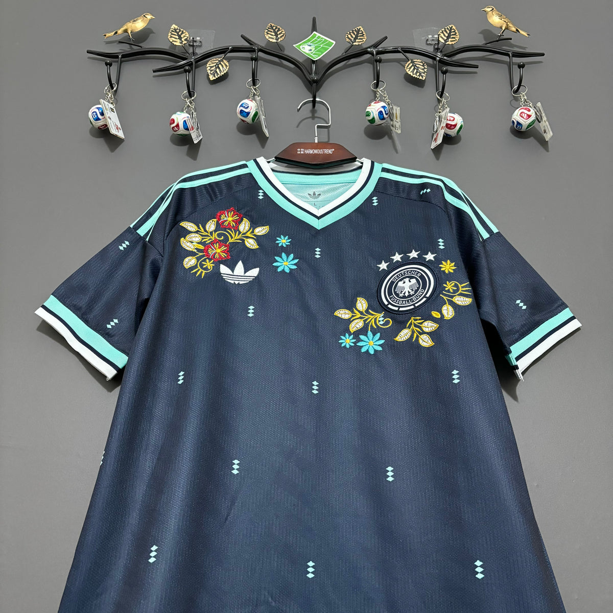 Germany Mint Floral Embroidered Jersey - product image 3 - c89104da
