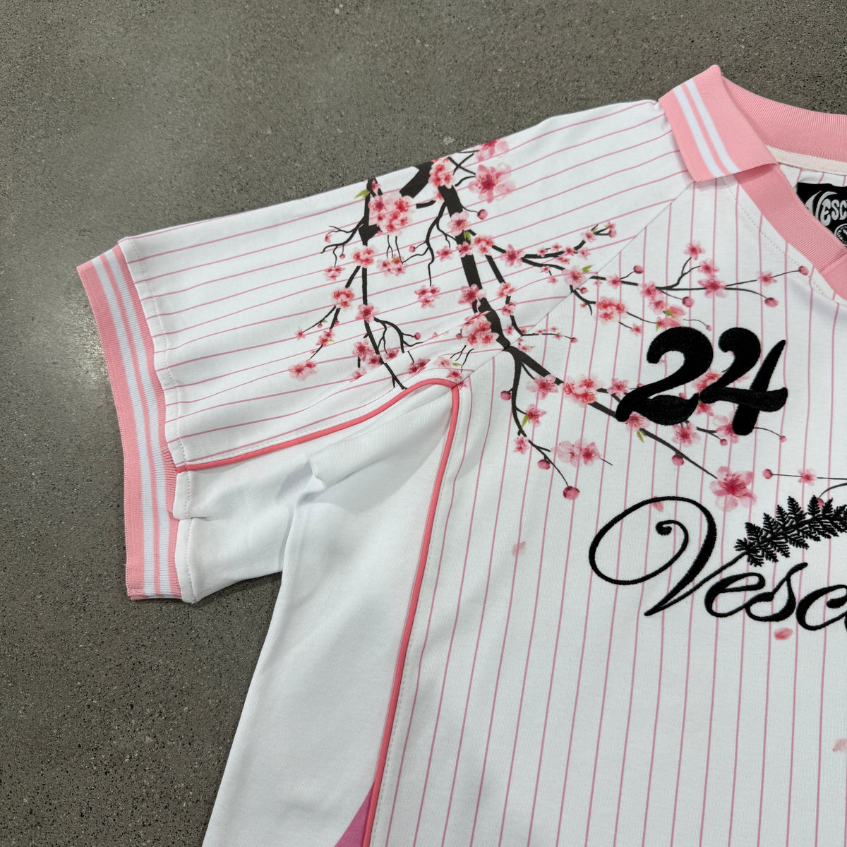 Japanese cherry blossom jersey