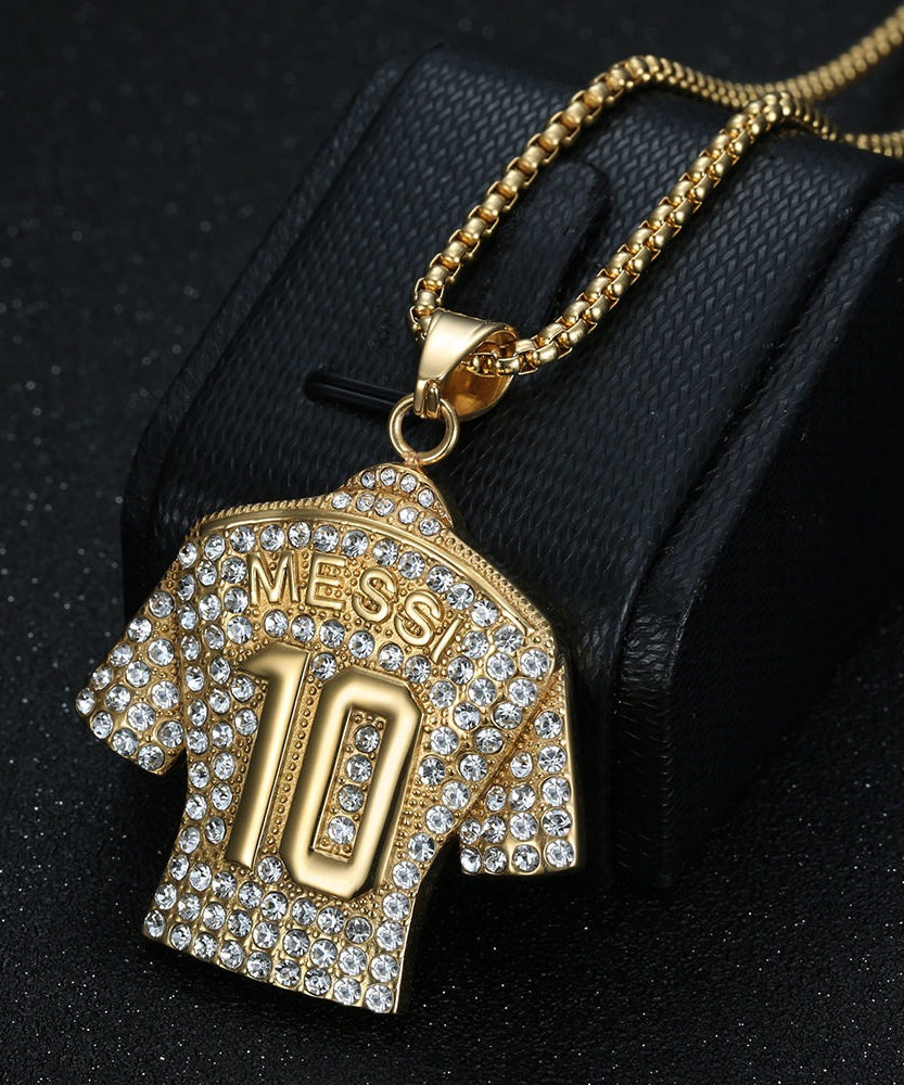 Messi No. 10 Necklace