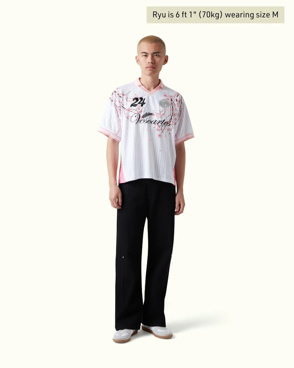 Japanese cherry blossom jersey
