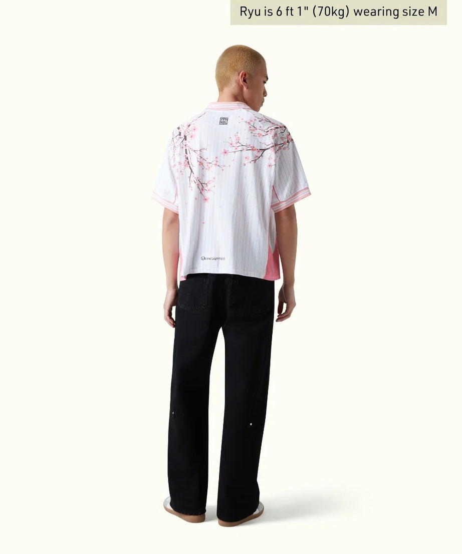 Japanese cherry blossom jersey
