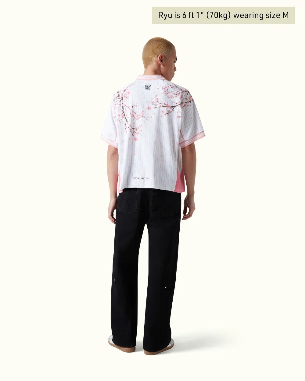 Japanese cherry blossom jersey