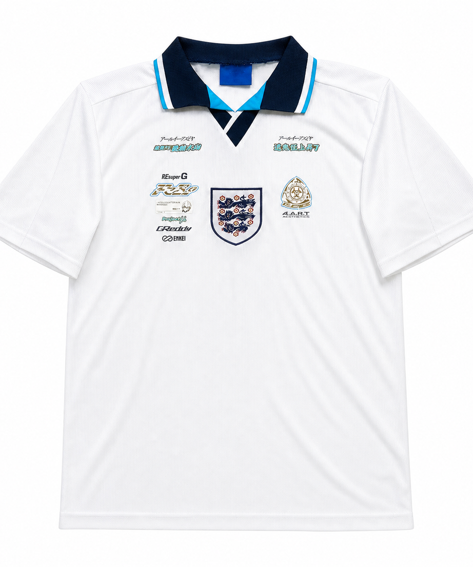 Approved clean product image - England x Mazda RX-7 FC3S Rain Palace Jersey