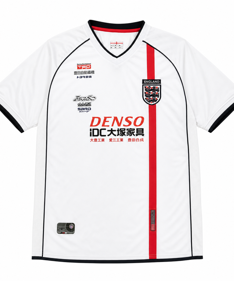 Approved clean product image - England x Toyota SARD DENSO Supra JZA80 Jersey