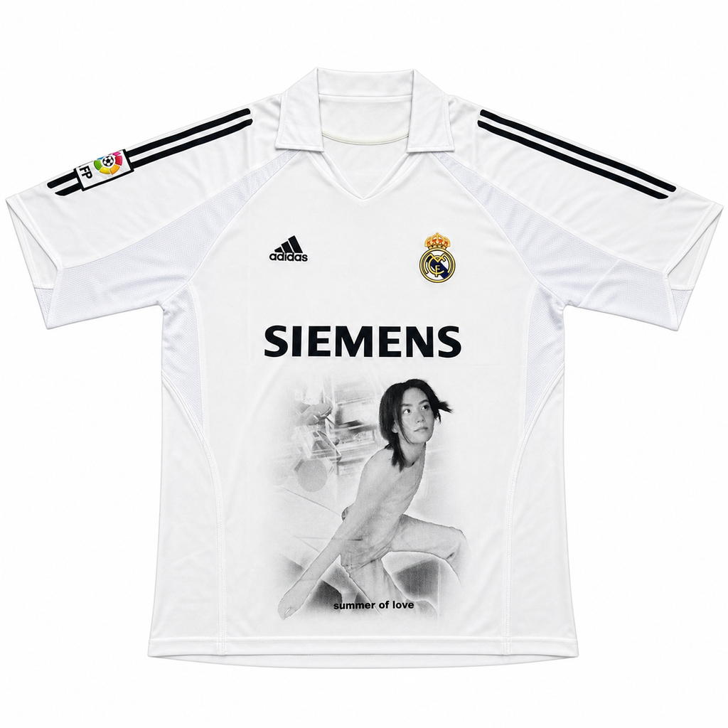 Approved clean product image - Faye Wong Real Madrid Vintage Remake Jersey