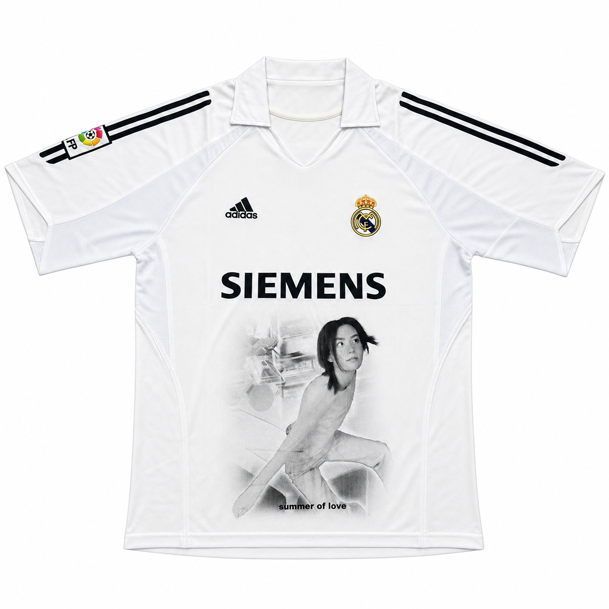 Approved clean product image - Faye Wong Real Madrid Vintage Remake Jersey
