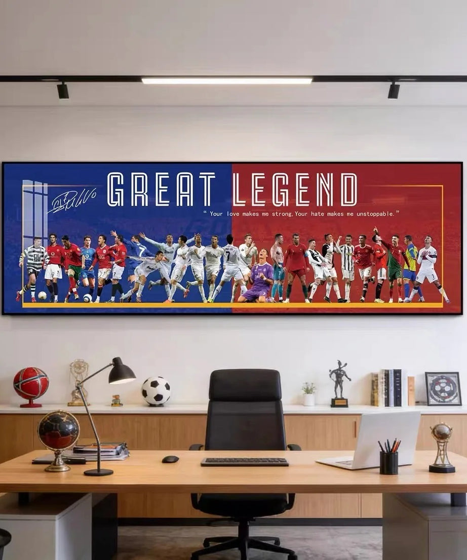 Cristiano Ronaldo Great Legend Wall Art