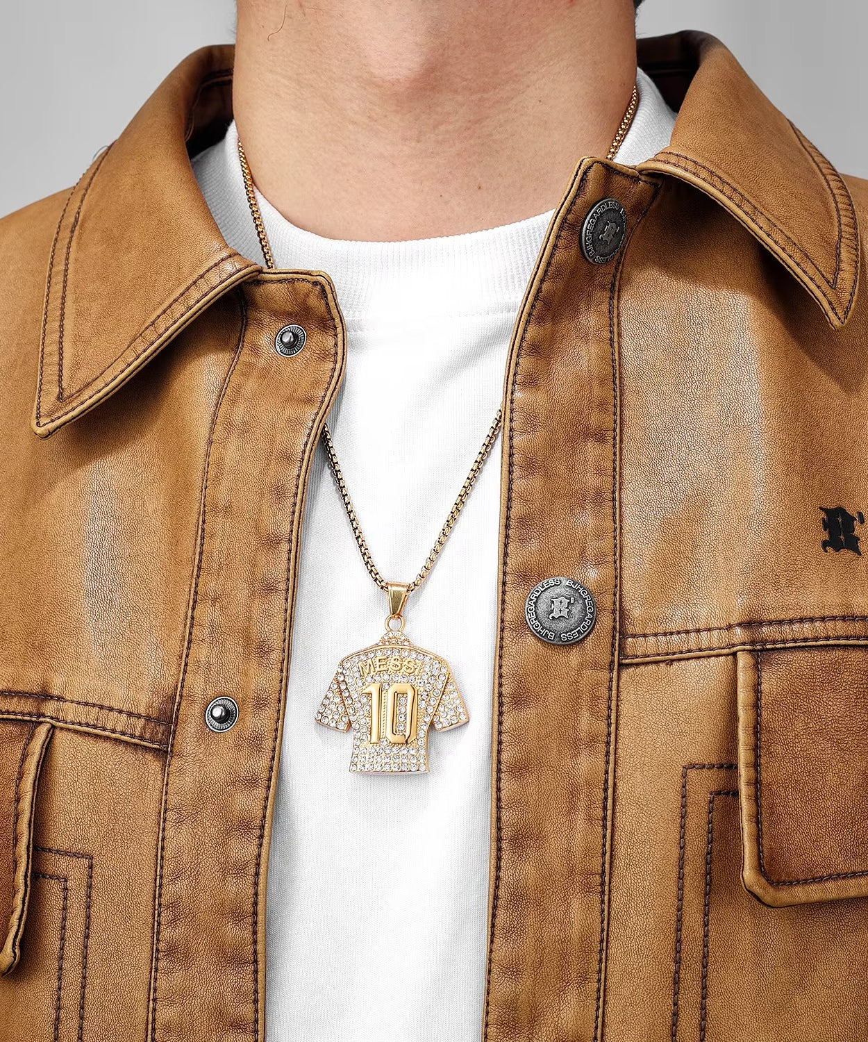 Messi No. 10 Necklace
