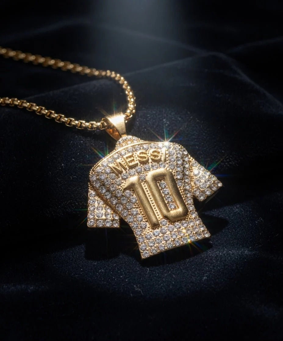 Messi No. 10 Necklace