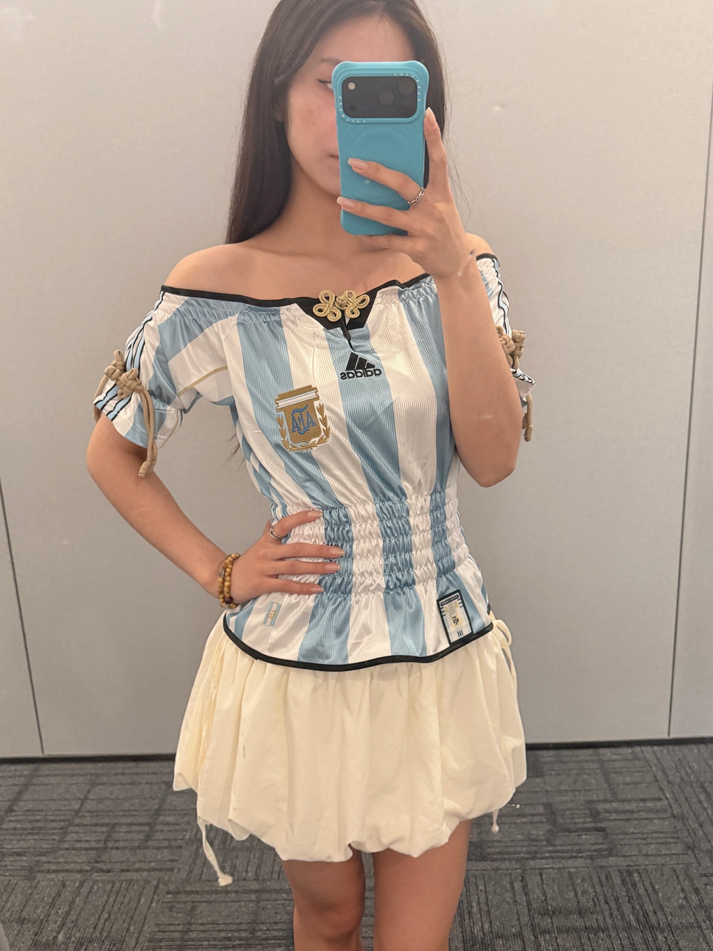 Argentina Off-Shoulder Corset Jersey - product image 2