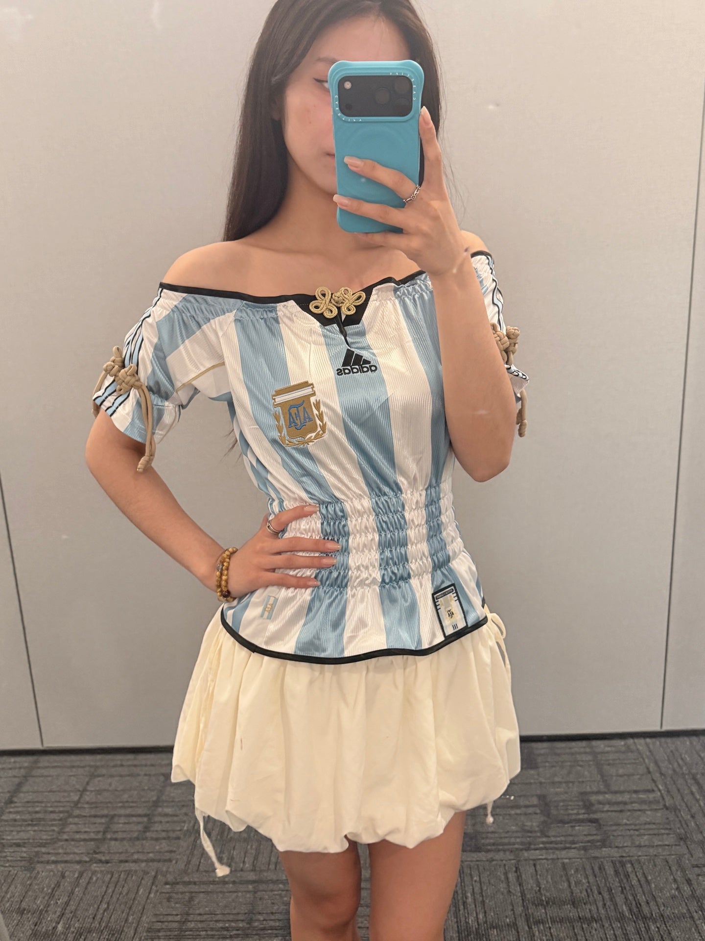 Argentina Off-Shoulder Corset Jersey - product image 2