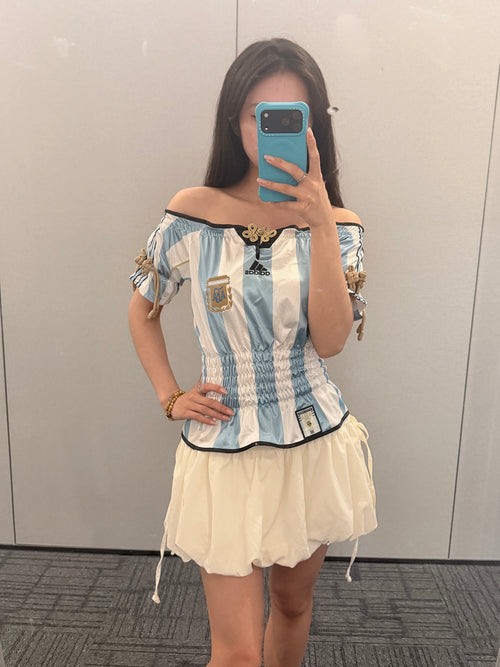 Argentina Off-Shoulder Corset Jersey - product image 1