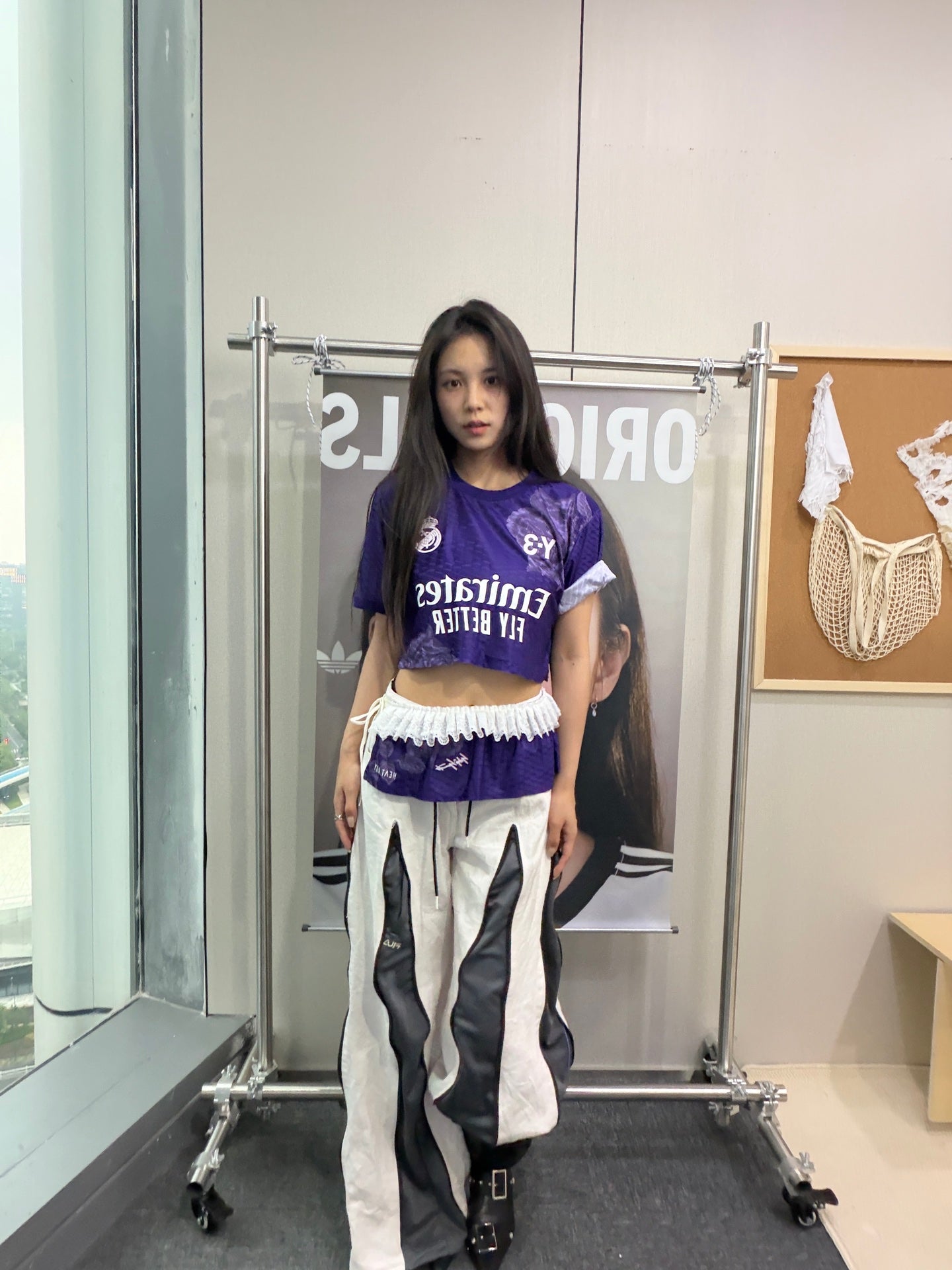 Real Madrid Purple Ruffle Jersey - product image 6
