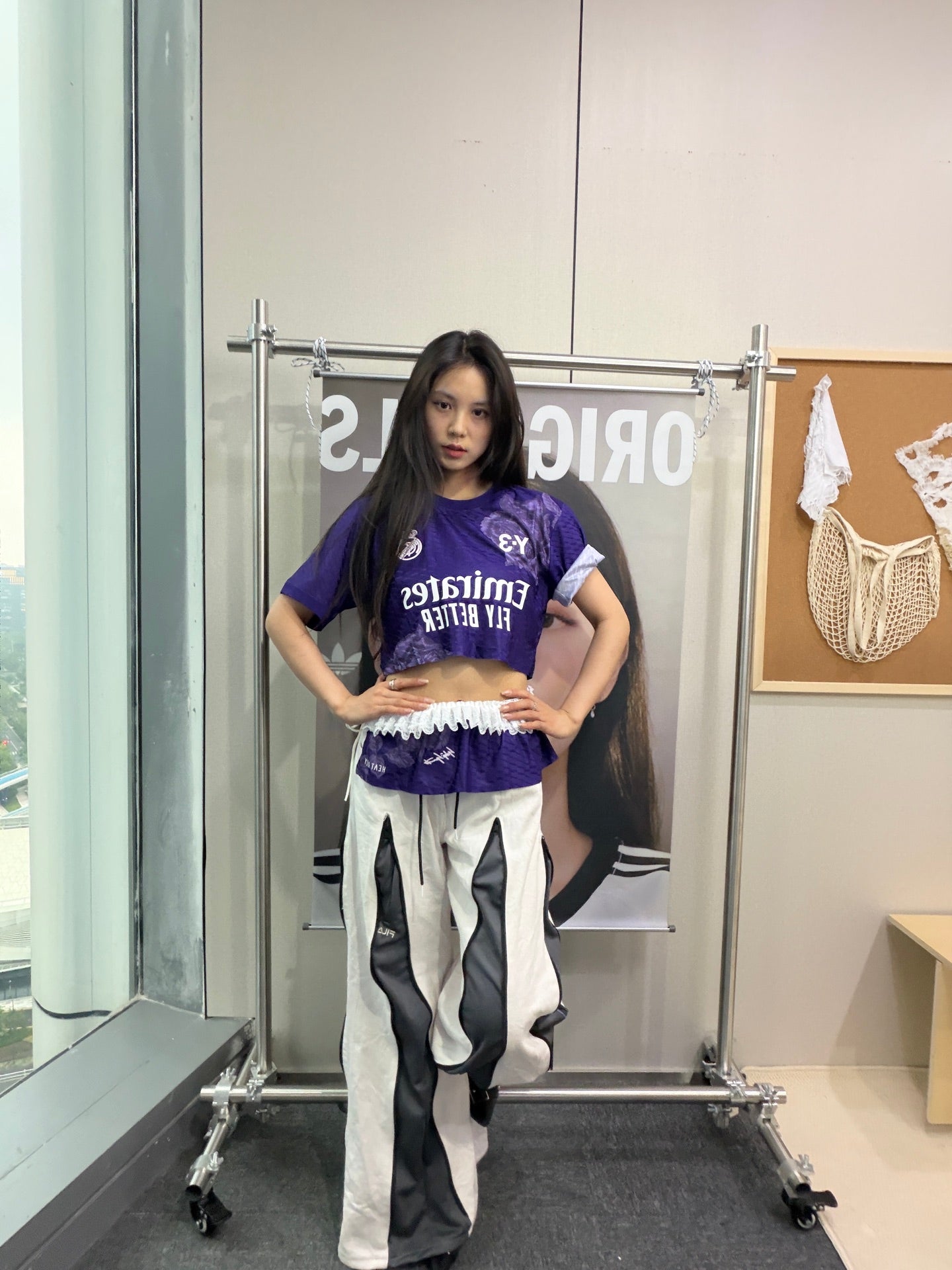 Real Madrid Purple Ruffle Jersey - product image 5