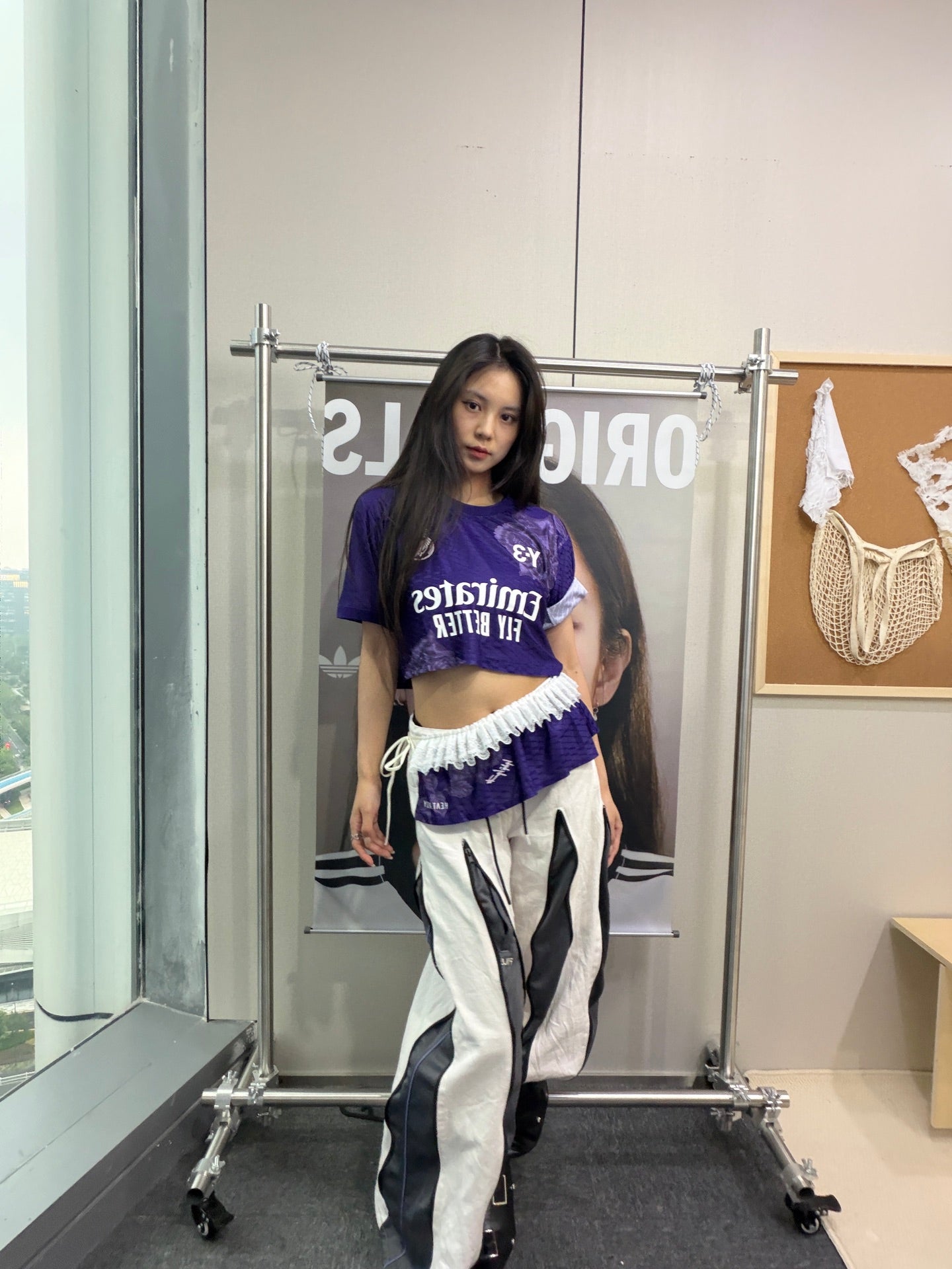 Real Madrid Purple Ruffle Jersey - product image 4