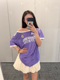 Real Madrid Purple Oversized Jersey - product image 1