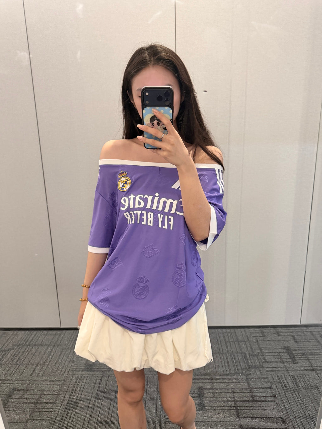 Real Madrid Purple Oversized Jersey - product image 2