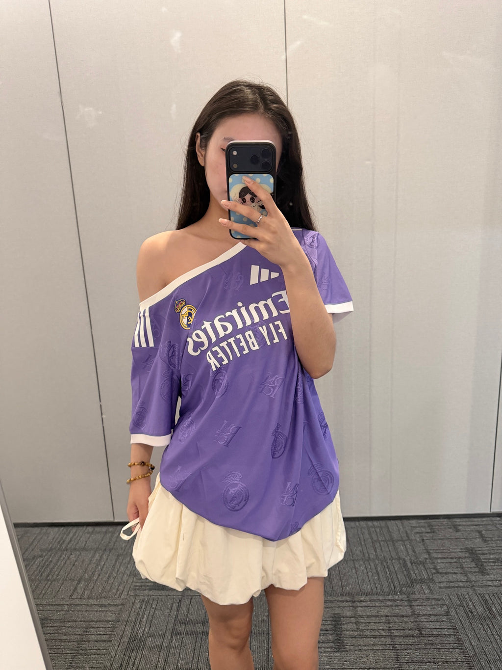 Real Madrid Purple Oversized Jersey - product image 3
